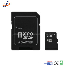 Tarjeta Micro SD de 2GB con adaptador